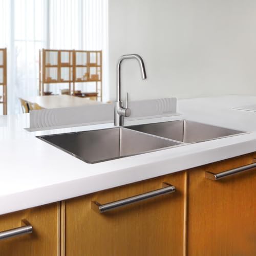 30" Kitchen Sink Splash Guard, Silicone Water Guard - Image 5