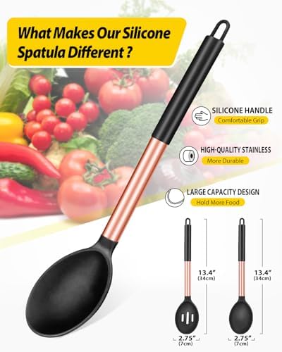 BUNDLEPRO Silicone Cooking Spoons - Image 2