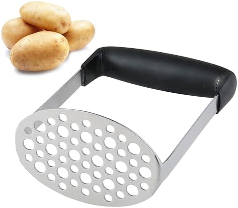 Potato Masher, LCCOWO Stainless Steel Potatoes Masher Kitchen Tool, Mashed by Lccowot