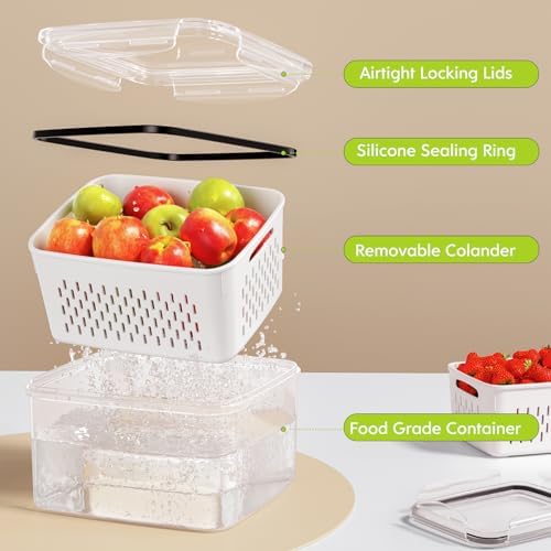 5 Pack Fruit Storage Containers - Image 6