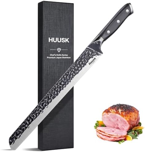 Huusk Japan 11.5 Inch Hand Forged Slicing Knife by HuuskKnife