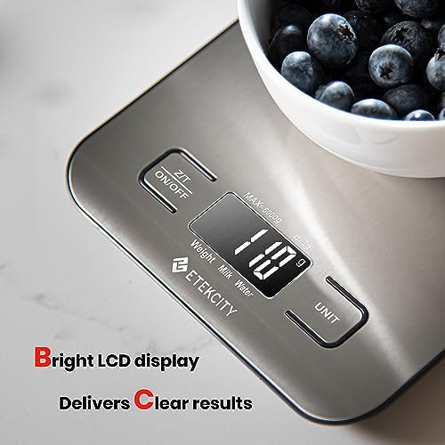 Etekcity Food Kitchen Scale, Digital Grams and Ounces - Image 4