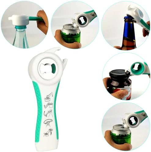 Jar Opener for Weak Hands, 5 in 1 Bottle Opener for Seniors - Image 4