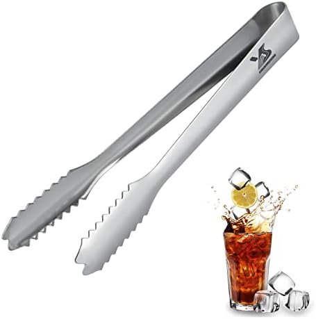 MSY BIGSUNNY 7 inches Ice Tongs by MSYBIGSUNNY