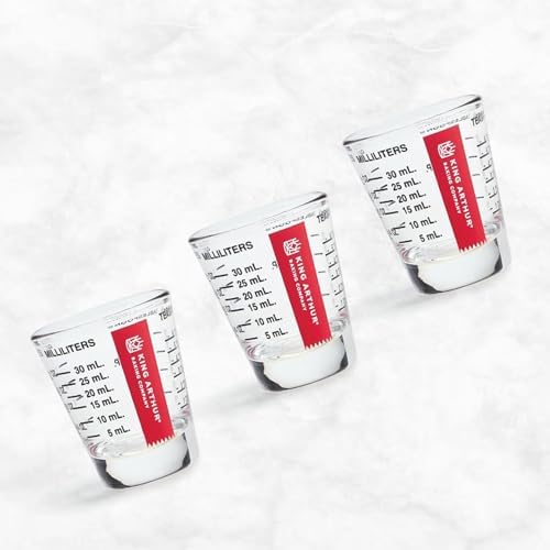 King Arthur Baking Company Mini Measure Multi-Purpose Shot Glass, Heavyweight - Image 3