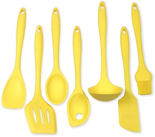 Chef Craft Premium Silicone Kitchen Tool and Utensil Set, 7 Piece by ChefCraft
