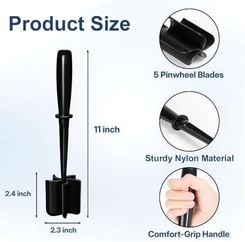 Meat Chopper, 5 Blades Heat Resistant Meat Masher - Image 2