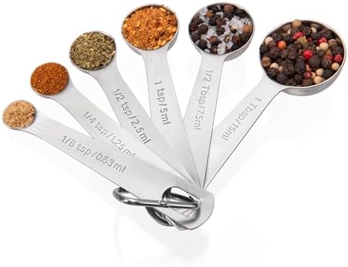 Doosu 18/8 Stainless Steel Measuring Spoons by Doosu