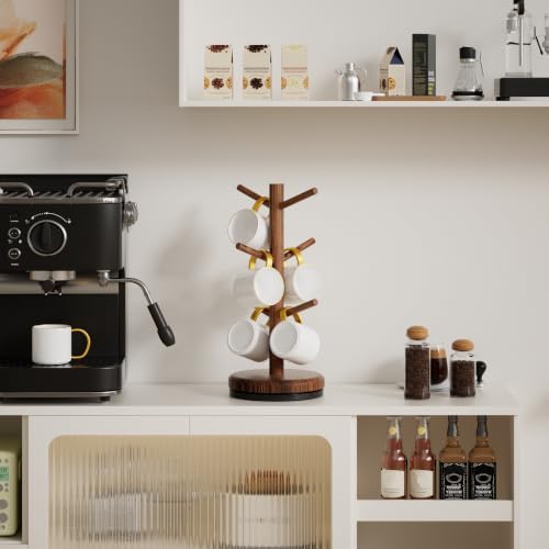 Dorhors Mug Holder Tree, Coffee Cup Holder, Mug Rack Stand Hook, Bar Organizer - Image 4