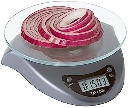 Taylor Precision Products 3831S Digital Kitchen Scale, 6.6 lb by Taylor