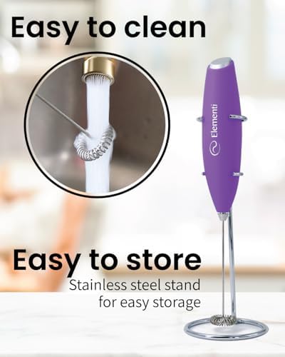 Elementi Milk Frother Wand & Drink Mixer - Image 5