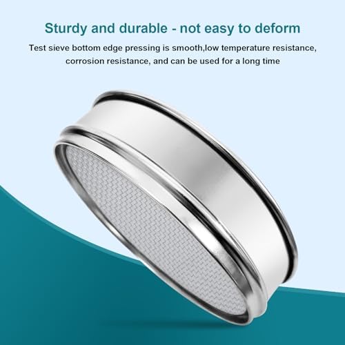 7.9" 304 Stainless Steel Lab Sieve, 12 Mesh Screen Sifter - Image 6