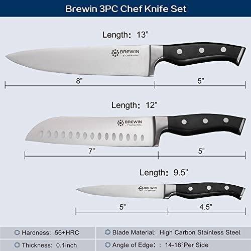 Brewin Professional Kitchen Knives, Japanese Cooking Knife - Image 5