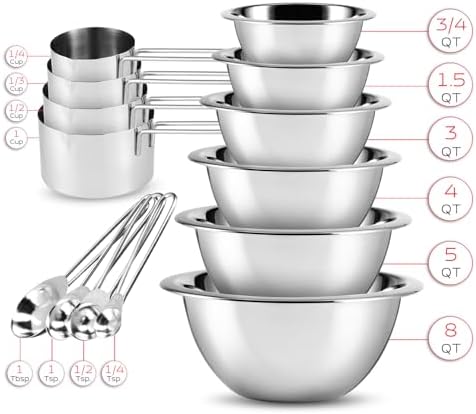 EATEX Stainless Steel Mixing Bowls - Image 3