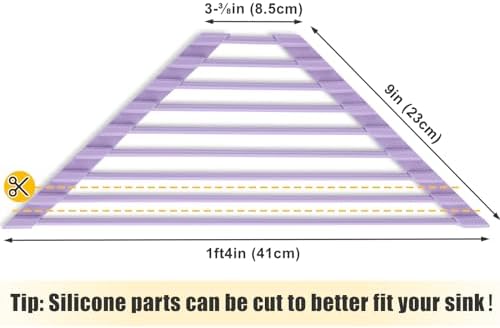 Tomorotec Triangle Roll Up Dish Drying Rack - Image 5