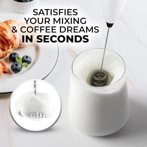 Zulay Kitchen Powerful Milk Frother Wand - Image 2