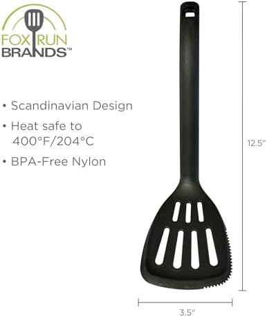 Fox Run Nylon Slotted Spatula - Image 4