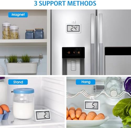 AMIR Upgraded Digital Refrigerator Thermometer, Fridge Freezer Thermometer - Image 6