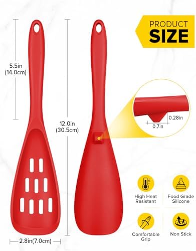 BUNDLEPRO Silicone Cooking Spoons - Image 2