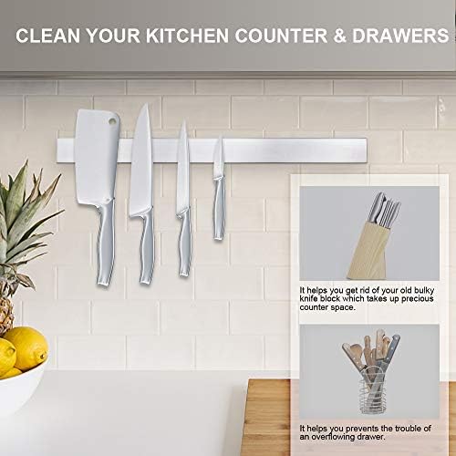 Ninonly 16 Inch Magnetic Knife Holder - Image 4