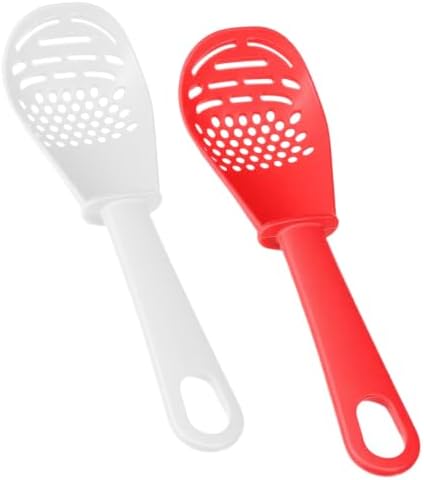 2 Pcs 6-in-1 Multifunctional Kitchen Cooking Spoon Heat Resistant by Unknown