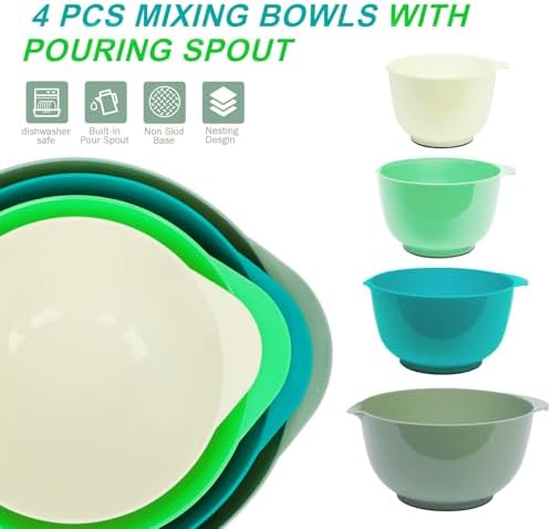 BoxedHome Classic Mixing Bowl Set, Microwave Safe, 3.5 quarts - Image 4