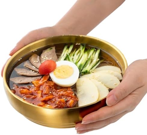 Frcctre 3 Pack 7.3 Inch Large Stainless Steel Bowls, 31 OZ Double Walled - Image 4