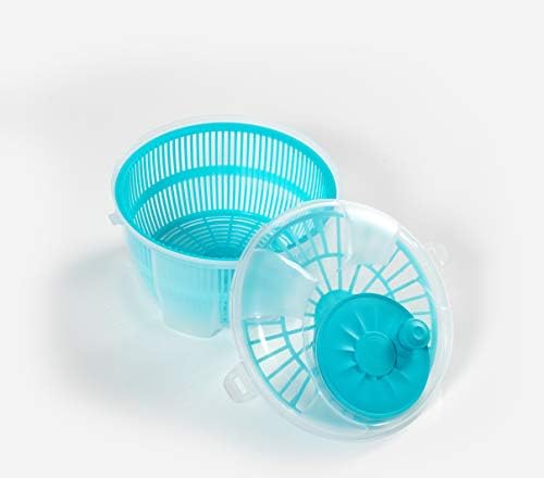 Mabel Home Salad Spinner, Salad Tosser and Mixer, 5 Quart, Vegetable Spinner - Image 2