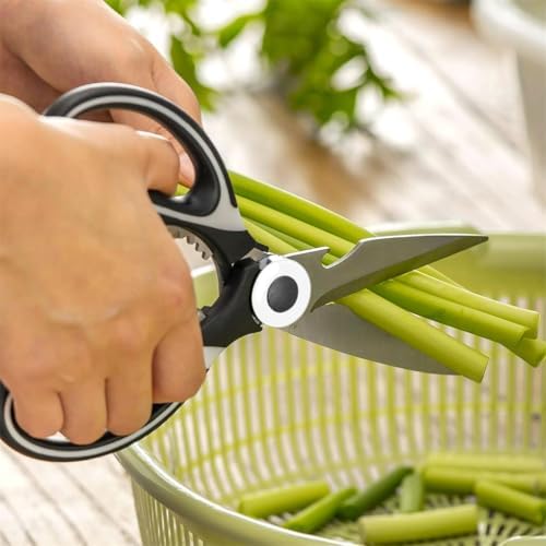 Kitchen Shears - QtoiKce Kitchen Scissors Heavy Duty Stainless Steel Food Shears - Image 6