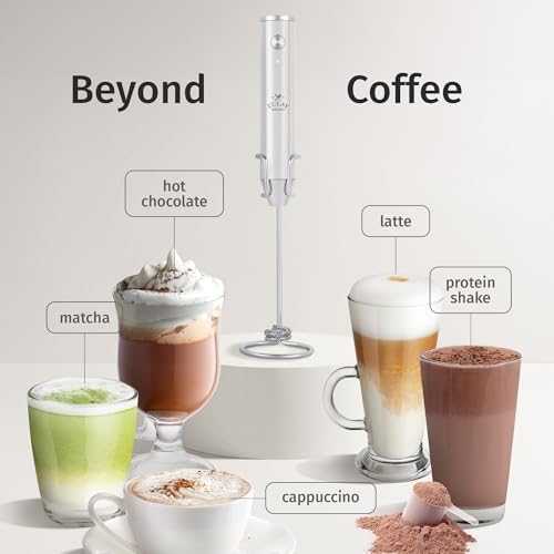 Zulay Kitchen Rechargeable Milk Frother Handheld - Image 3