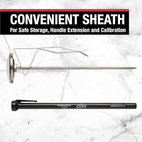CDN ProAccurate Candy & Deep Fry Thermometer | Insta-Read 7" Stem | NSF - Image 5