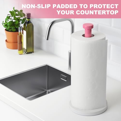 Standing Paper Towel Holder, Kitchen Paper Towel Roll Holder- - Image 6
