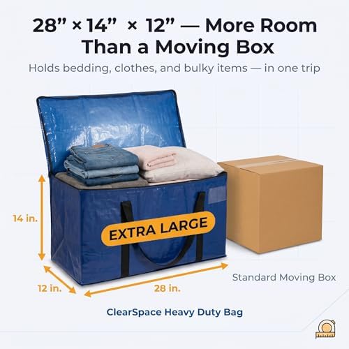 ClearSpace Heavy Duty Moving Bags or Storage Bins - Image 4
