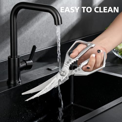BALUCA Heavy Duty Kitchen Scissors All Purpose - Image 5