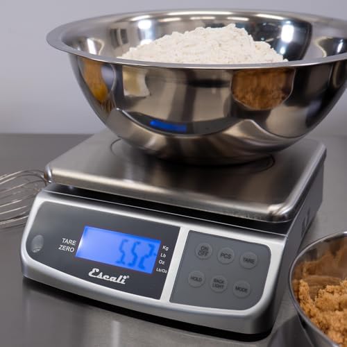 Escali M-Series NSF Certified Digital Kitchen & Industrial Scale, 66 lb Capacity - Image 5