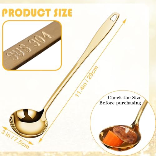 Soup Ladle, 304 Stainless Steel - Image 2