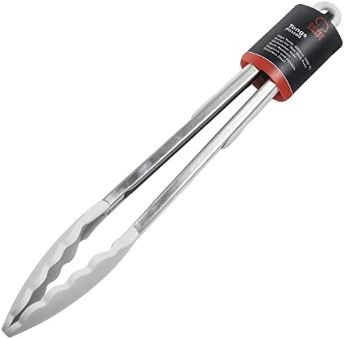 Chef Craft Premium Silicone Cooking Tongs, 12 inch - Image 2