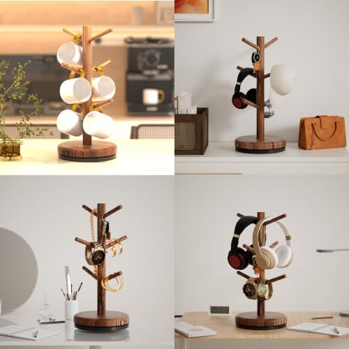 Dorhors Mug Holder Tree, Coffee Cup Holder, Mug Rack Stand Hook, Bar Organizer - Image 5