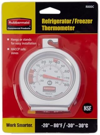 Rubbermaid Commercial Products Thermometer, Classic Large Mechanical Dial - Image 4