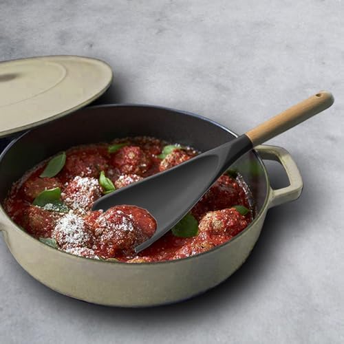 Vovoly Cooking Spoons, Nonstick Silicone Spatula Spoon Set - Image 5