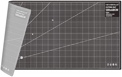 NEWBRAUG 23'' × 47'' Large Self Healing Cutting Double Sided 5-Ply Mat by NEWBRAUG