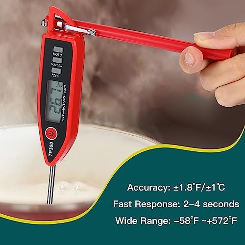 Copkim 6 Set Digital Food Thermometer Long Probe Instant - Image 4
