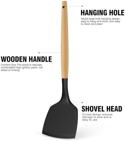oannao Silicone Cooking Utensils Set Utensil Sets - Image 7