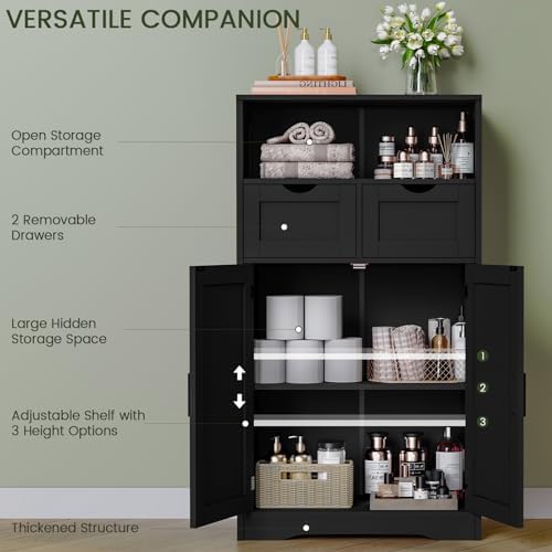 Iwell Bathroom Storage Cabinet - Image 5