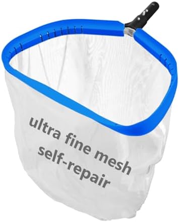 TidyMister 17.5'' Ultra Fine Mesh Pool Skimmer Net Rake by TidyMister
