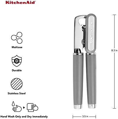 KitchenAid Classic Multifunction Can Opener and Bottle Opener Easy to Use - Image 2