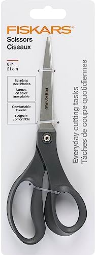 Fiskars 8" Everyday Stainless Steel All Purpose Scissors by Unknown