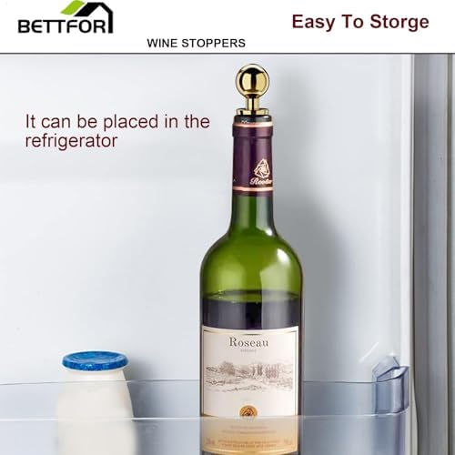 Wine Stoppers for Wine Bottles 6Pcs Vacuum Wine Bottle Stopper - Image 6