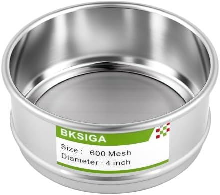 304 Stainless Steel Wire Cloth Lab Sieves, 600 Mesh Test Sieve by Unknown