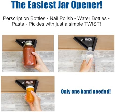 Jar Opener - Effortless Opener for Any Size Bottle or Jar - Image 5